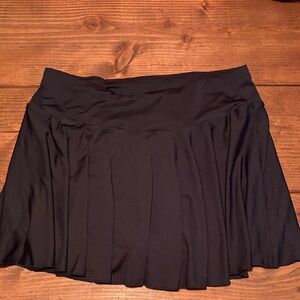 SHEIN Chic Black Mini Skirt with attached shorts
